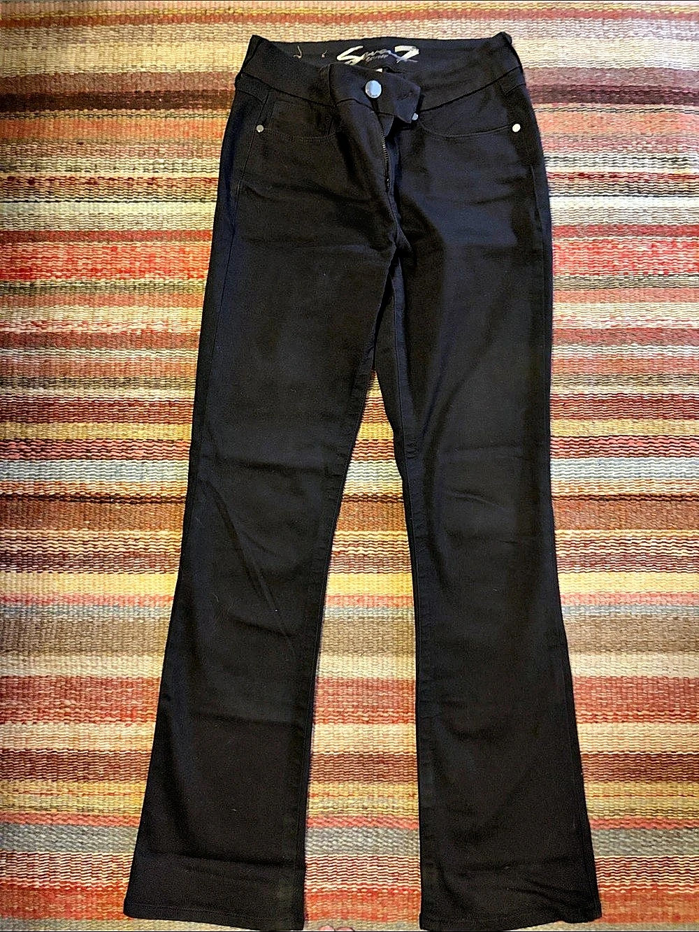 Seven7 Boot Cut Pants in Black Size 8